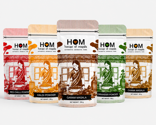 HOM Essential Spice Combo Pack (Set of 5) | 100G each